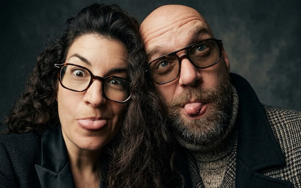 The founders of eye2eye wearing glasses